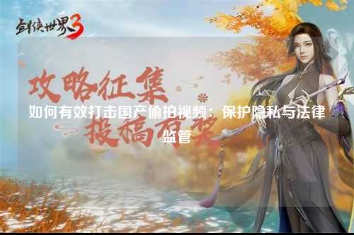 如何有效打击国产偷拍视频：保护隐私与法律监管